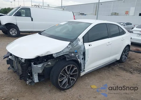 2022 Toyota Corolla Se from USA, damaged, VIN JTDS4MCE7NJ089191